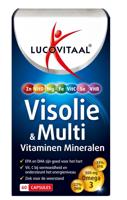 Visolie & multi vitaminen mineralen 60 Capsules