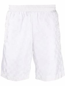 MISBHV pantalon de jogging à motif monogrammé - Blanc