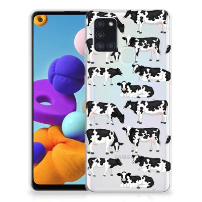 Samsung Galaxy A21s | TPU Hoesje | Koetjes