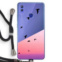 Fly away: Honor Note 10 Transparant Hoesje met koord