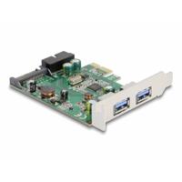 Delock 90096 PCI Express kaart USB-A 3.2 Gen 1 PCIe
