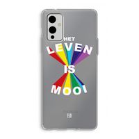 Het Leven Is Mooi: OnePlus 9 Transparant Hoesje