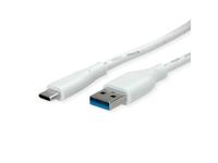 VALUE 11.99.9036 USB-kabel USB 3.2 Gen 1 (3.1 Gen 1) 3 m USB A USB C Wit - thumbnail