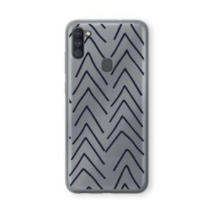 Marrakech Arrows: Samsung Galaxy A11 Transparant Hoesje