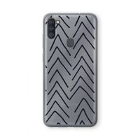 Marrakech Arrows: Samsung Galaxy A11 Transparant Hoesje