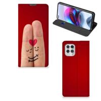 Motorola Moto G100 Hippe | Standcase | Liefde - Origineel Romantisch Cadeau