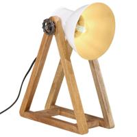 VidaXL Bureaulamp 25 w e27 30x17x40 cm wit VidaXL Bureaulamp 25 w e27 30x17x40 cm wit