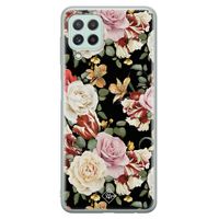 Samsung Galaxy A22 4G siliconen hoesje - Flowerpower Samsung Galaxy A22 4G siliconen hoesje - Flowerpower