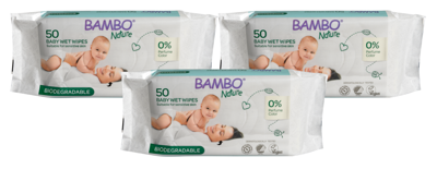 Bambo Nature Bio Babydoekjes Multiverpakking