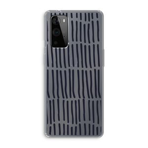 Moroccan stripes: OnePlus 9 Pro Transparant Hoesje