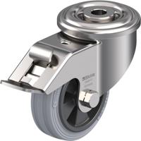 Blickle LEXR-VPP 80G-FI-SG Zwenkwiel met rem Wieldiameter: 80 mm Draagvermogen (max.): 50 kg 1 stuk(s)