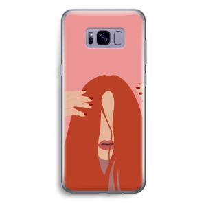 Woke up like this: Samsung Galaxy S8 Plus Transparant Hoesje