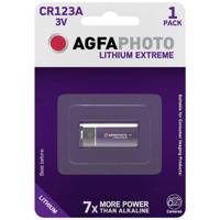 AgfaPhoto CR123 CR123A Fotobatterij Lithium 1300 mAh 3 V 1 stuk(s) - thumbnail