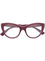 Gucci Eyewear lunettes de vue à logo - Violet