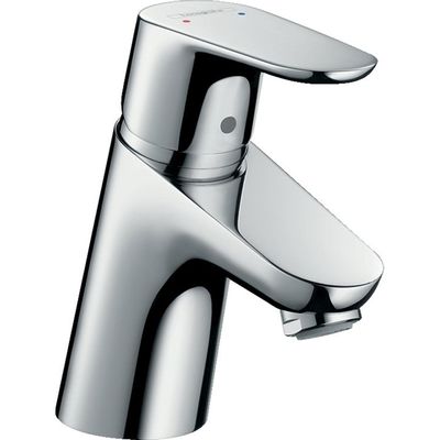 Hansgrohe Focus E2 wastafelkraan met waste chroom 31730000
