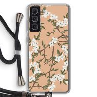 Blossoming spring: Samsung Galaxy S21 FE Transparant Hoesje met koord