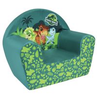 Jurassic World dinosaurus kinderstoel/kinderfauteuil voor peuters 33 x 52 x 42 cm