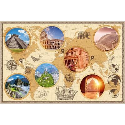 Puzzel van 3000 stukjes: Wonderen van de moderne wereld