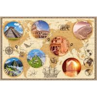Puzzel van 3000 stukjes: Wonderen van de moderne wereld