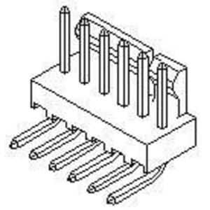 Molex 22122104 Male header (standaard) Totaal aantal polen: 10 Rastermaat: 2.54 mm Inhoud: 1 stuk(s) Bulk