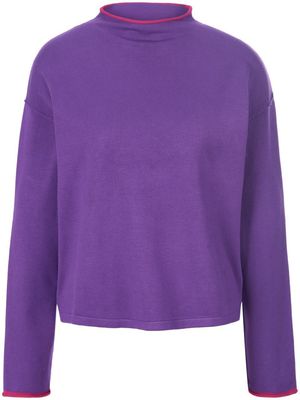 Trui lange mouwen Van Saint Mignar paars