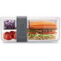 Lunchbox met compartimenten - BODUM - Bistro - Bestek - Grijs