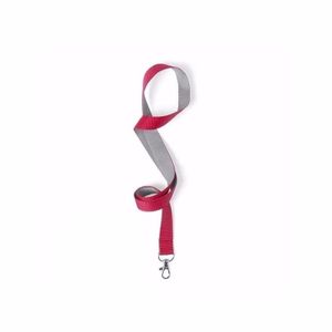 10 keycords rood/grijs 2 x 50 cm