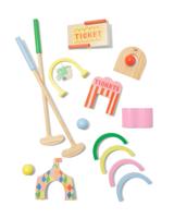 HEMA Mini golfset hout circus