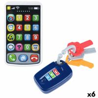 Speelgoedtelefoon PlayGo 7 X 11 X 2 CM (6 Stuks)