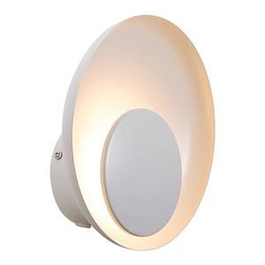 Nordlux Marsi Wandlamp - Ø 21 cm - Wit