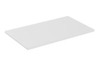 Comad Adele White FSC wastafel toppaneel 80cm wit mat