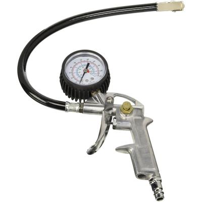 Opblaaspistool met manometer All Ride Zilverkleurig