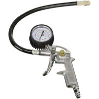 Opblaaspistool met manometer All Ride Zilverkleurig
