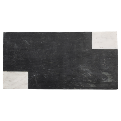 Bloomingville Snijplank Elvia Zwart Marmer 1.5 x 23 x 45.5 Bloomingville Snijplank Elvia Zwart Marmer 1.5 x 23 x 45.5