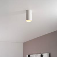Canopus bianco s by LUSENZ - Cilindervormige opbouwspot in met mat witte coating