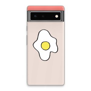 Spiegelei: Google Pixel 6 Transparant Hoesje