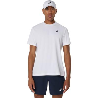 Asics Court SS Tennis Shirt Heren Brilliant White L