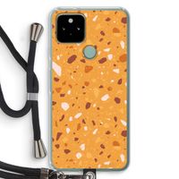 Terrazzo N°24: Pixel 5 Transparant Hoesje met koord