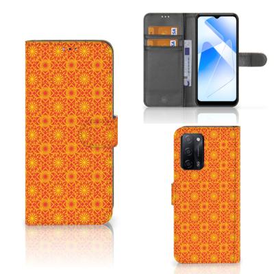OPPO A16/A16s/A54s | Telefoon Hoesje | Batik Oranje