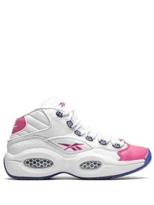 Reebok baskets Question Mid Eric Emanuel Pink Toe - Blanc
