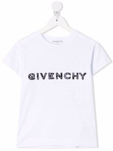 Givenchy Kids t-shirt à logo imprimé - Blanc