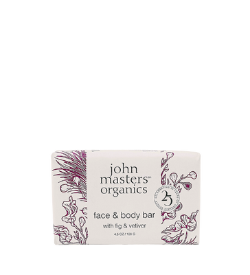 John Masters Organics - Face & Body Bar w. Fig & Vetiver 128 g John Masters Organics - Face & Body Bar w. Fig & Vetiver 128 g