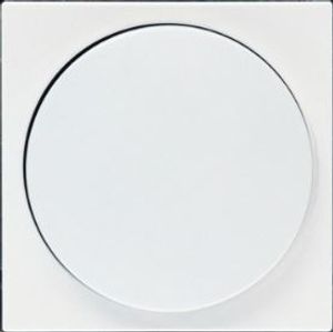Opus 55 afdekking voor draaidimmer en potentiometer polarwit