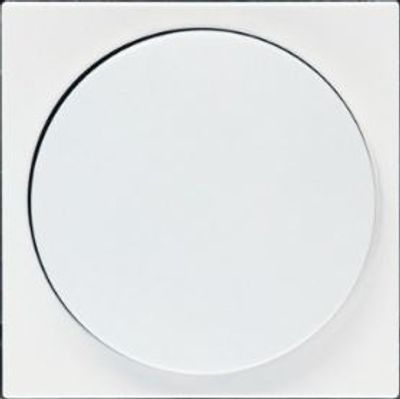 Opus 55 afdekking voor draaidimmer en potentiometer polarwit