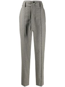 ISABEL MARANT pantalon à taille haute Emilia - Gris