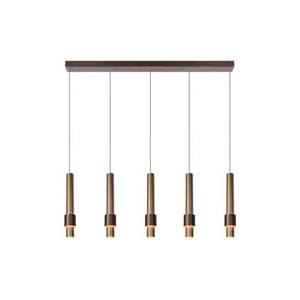 Lucide MARGARY Hanglamp 5xGeïntegreerde LED - Koffie