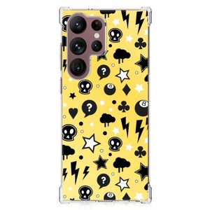 Extreme Case Samsung Galaxy S23 Ultra Punk Geel