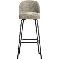 BePureHome Vogue barkruk H80 structure velvet wheatfield - thumbnail