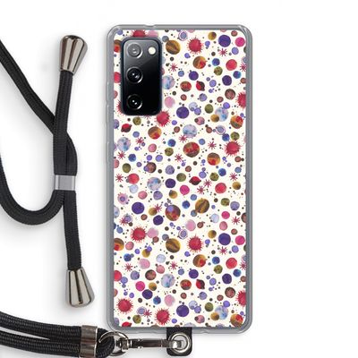 Planets Space: Samsung Galaxy S20 FE / S20 FE 5G Transparant Hoesje met koord