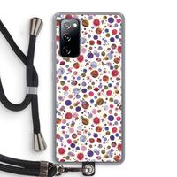 Planets Space: Samsung Galaxy S20 FE / S20 FE 5G Transparant Hoesje met koord Planets Space: Samsung Galaxy S20 FE / S20 FE 5G Transparant Hoesje met koord